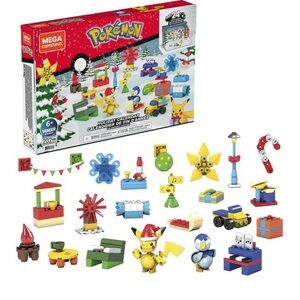 NEW Pokémon Holiday ADVENT CALENDAR Building Set